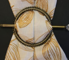 Scarf buckle for Drapery